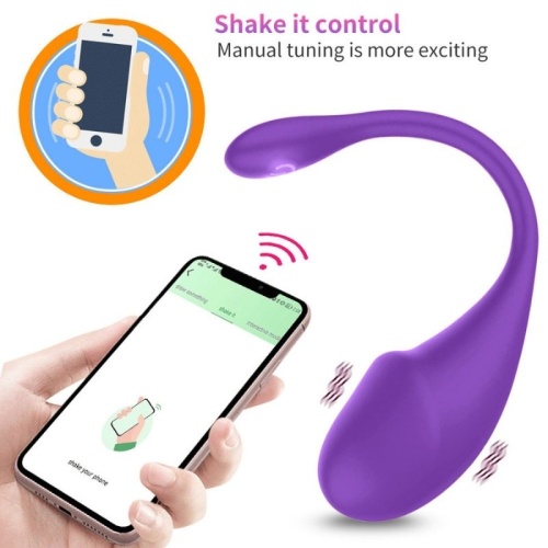 Telefon kontrollü Mor vibratör