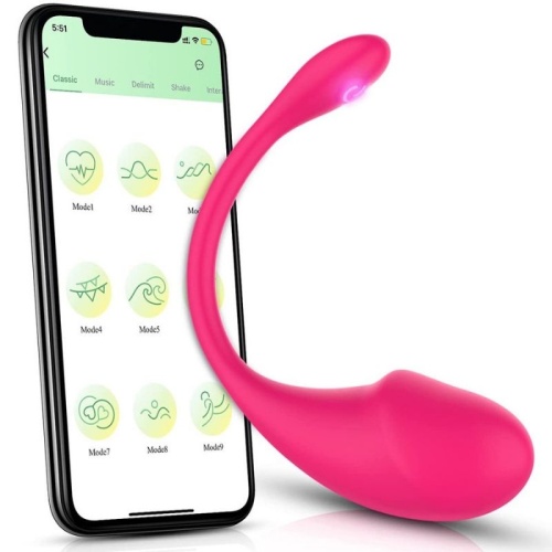 Telefon kontrollü Mor vibratör