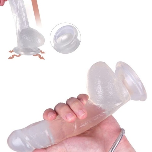 18,8cm Beyaz Dildo No:14