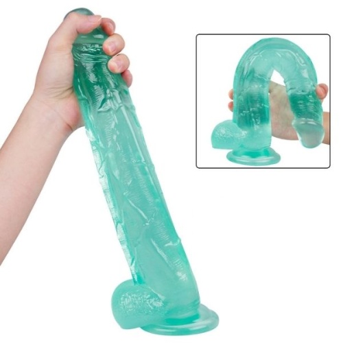 30cm Yeşil Dildo No:26