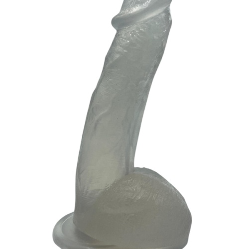 21,5cm Beyaz Dildo No:158