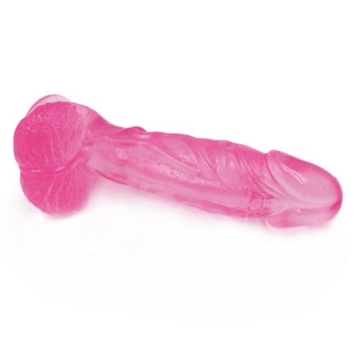 22,5cm Pembe Realistik Dildo No:175