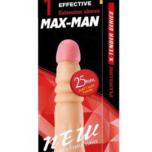 Max Man 25mm Dolgulu Penis Kılıfı YN0054