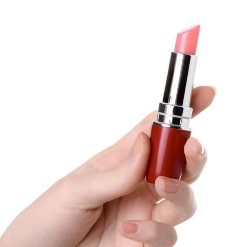 Ruj Mini Vibratör Kırmızı 9 cm