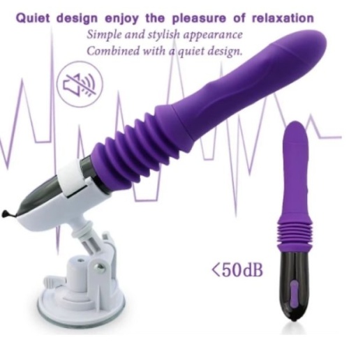 Telescopic Uzaktan Kumandalı Seks Makinesi Vibratörü