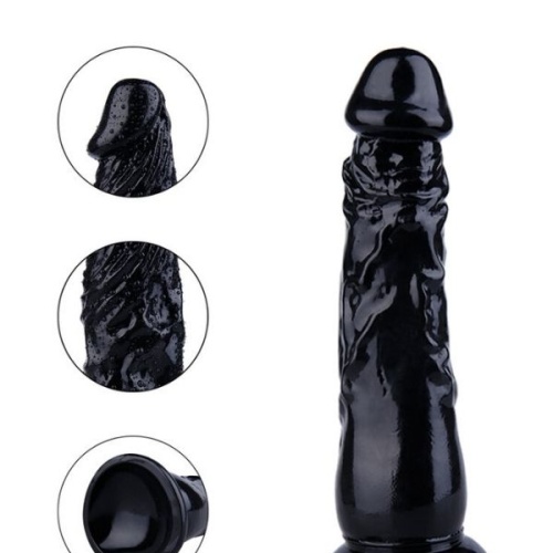 Noctis 20cm Siyah Dildo No:8