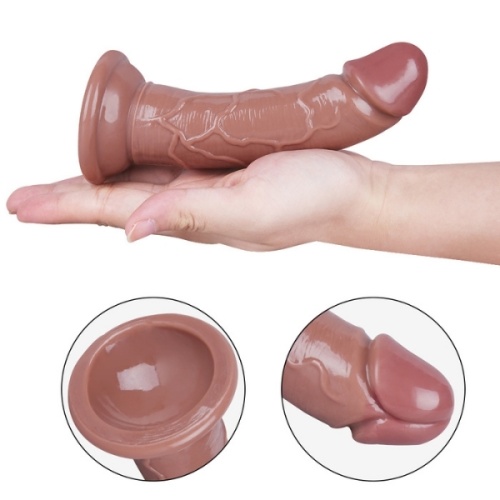 Noctis 15cm Kahverengi Realistik Kılıç Dildo No:156