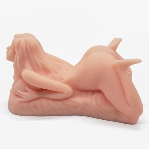 2 Girişli Yarım Vucüt Doggy Mastürbatör 2.5Kg