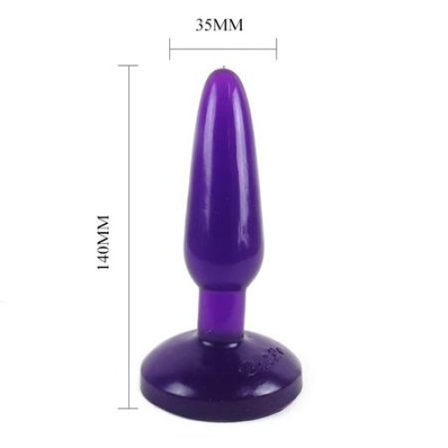 Butt Plug 14 CM Vantuzlu Anal Dildo Anal Plug Anal Penis Tıkaç