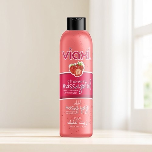 Viaxi Masaj Yağı Çilek Aromalı