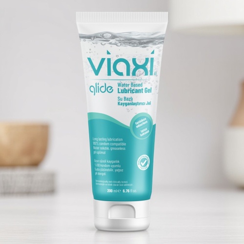 Viaxi Glide Su Bazlı Kayganlaştırıcı Jel Sade 200 ml