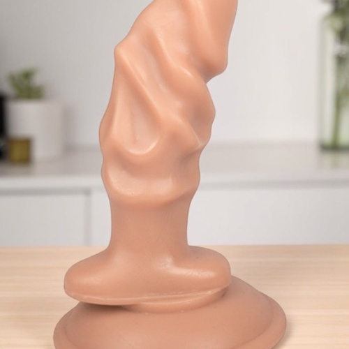 Realistik Silikon 11.5 cm Anal Plug Vantuzlu