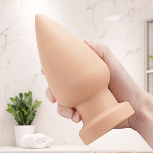 17 cm Silikon Anal Plug Vantuzlu