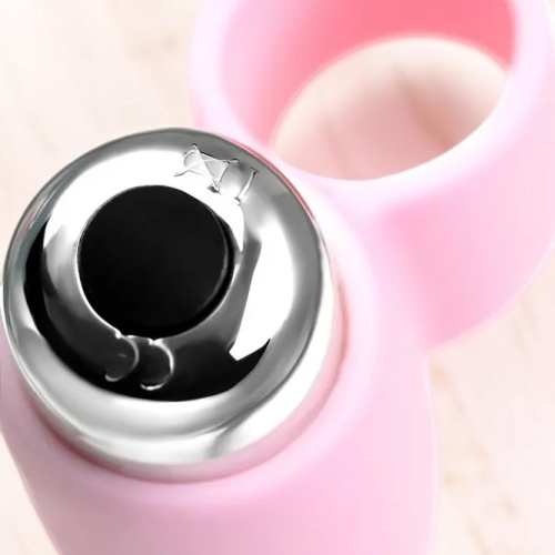 Parmak Ucu Anal Plug pembe 9 cm