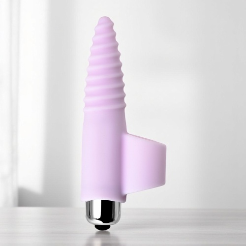 Parmak Ucu Anal Plug pembe 9 cm