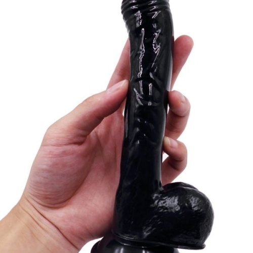 Noctis 19cm Siyah Dildo No:10