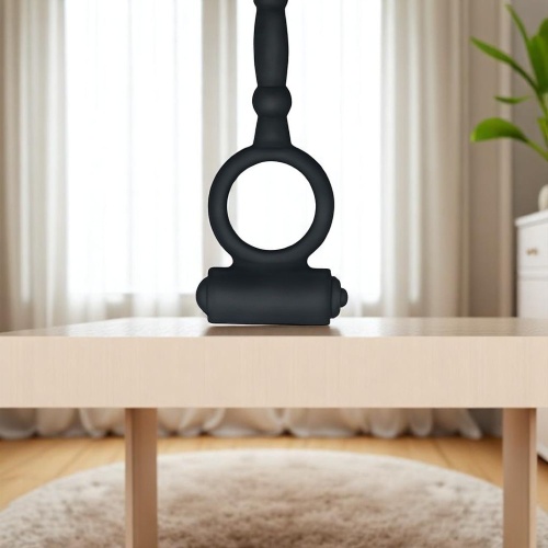 Lovetoy 10 Titreşimli Penis Halkası ve Anal Plug