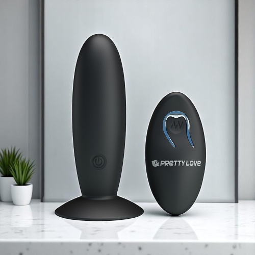 G-Spot Mastürbatör Uzaktan Kumandalı Anal Plug 12 Titreşimli