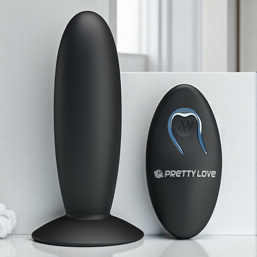 G-Spot Mastürbatör Uzaktan Kumandalı Anal Plug 12 Titreşimli
