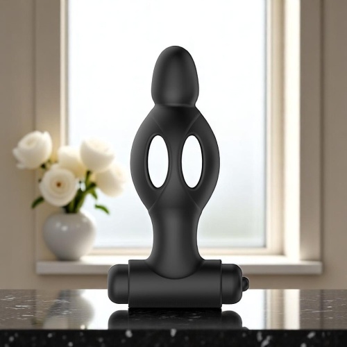 Mr.Play 10 Titreşimli Süper Kalite Silikon Anal Vibratör Anal Tıkaç Mastürbatör