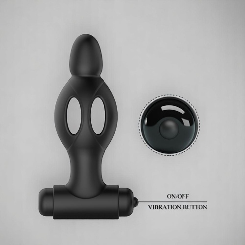 Mr.Play 10 Titreşimli Süper Kalite Silikon Anal Vibratör Anal Tıkaç Mastürbatör