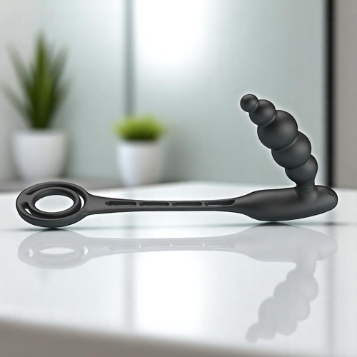 Pretty Love 12 Titreşimli Stimülatör Tasarım Harikası Penis Halkası Ve Anal Plug