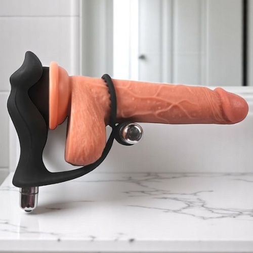 Çift Motorlu Prostat Vibratör Ve Penis Halkası