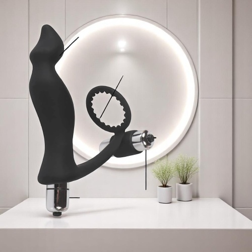 Çift Motorlu Prostat Vibratör Ve Penis Halkası