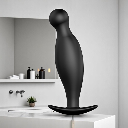 Pretty 12CM Zenci Anal Plug Anal Tıkaç Tıpa Stimülatör Anal Penis