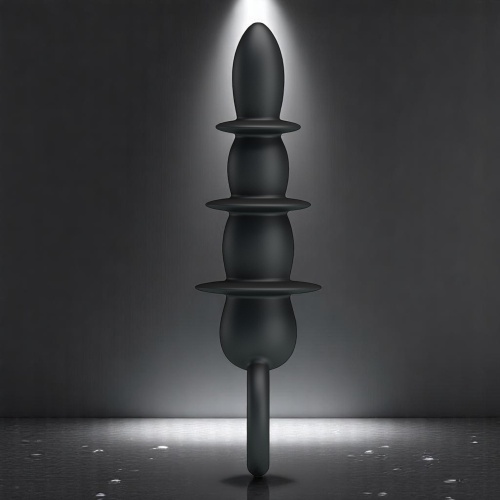 Pretty 13 CM Boğumlu Süper Kalite Anal Plug Anal Açıcı Zenci Dildo