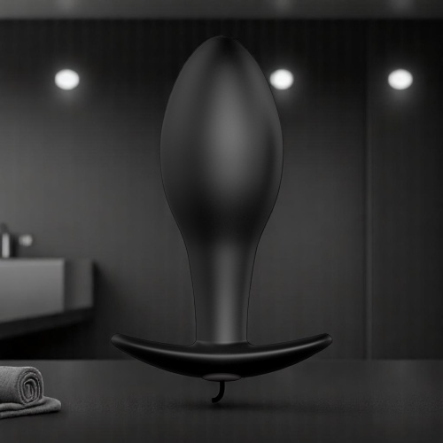 12 Titreşimli Kumandalı Vibratör Zenci Penis Anal Plug Stimülatör