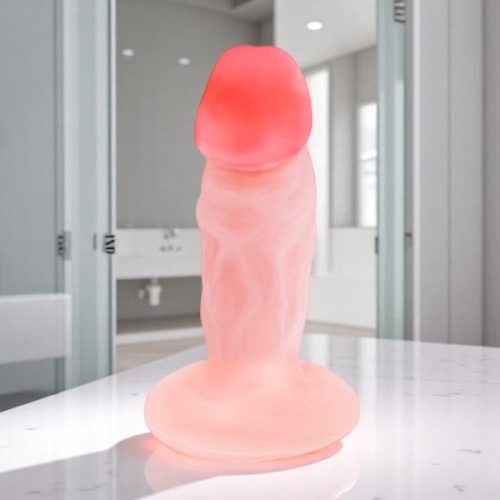 Opal 11Cm Realistik Anal Penis Vantuzlu Anal Dildo Anal Plug Tıpa