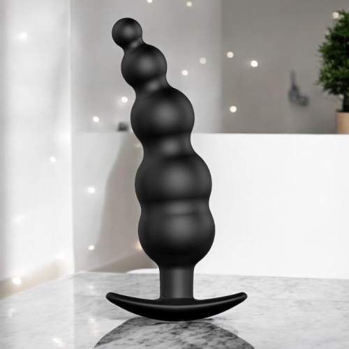 Prety 12 CM Zenci Anal Plug Anal Tıkaç Tıpa Stimülatör Anal Penis