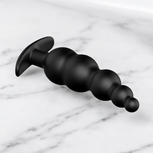 Prety 12 CM Zenci Anal Plug Anal Tıkaç Tıpa Stimülatör Anal Penis