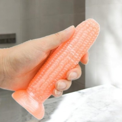 Passionate Fruit 17 CM Güçlü Vantuzlu Jel Penis Anal Dildo - Mısır