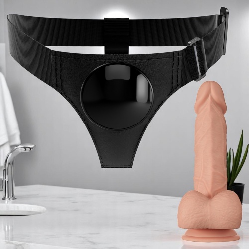 Yeni Nesil Mıknatıslı Realistik Strapon Damarlı Penis Dildo