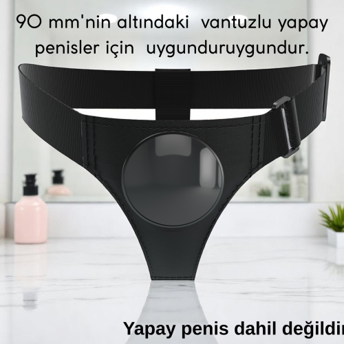 Belden Baglama Mıktanıslı Strapon Kemer Ayarlanabilir Protez Kemeri