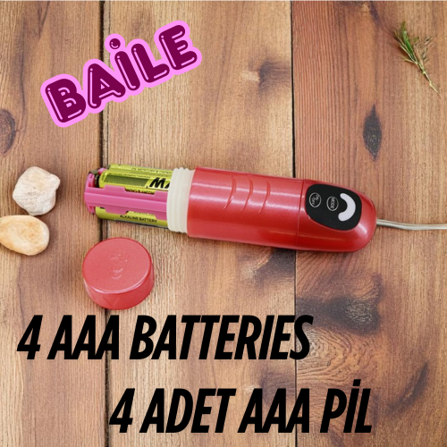 Baile 7 Titreşimli Oynar Başlı Belden Bağlamalı Teknolojik Vibratör