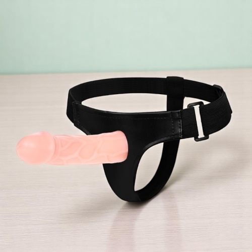 Baile İçi Boş 16CM Belden Bağlamalı Penis Gerçekçi Realistik Protez