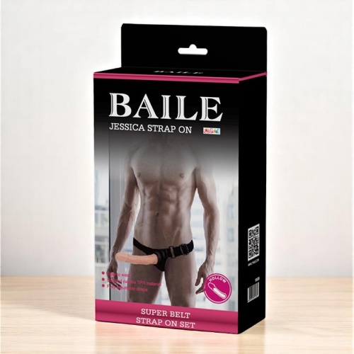 Baile İçi Boş 16CM Belden Bağlamalı Penis Gerçekçi Realistik Protez
