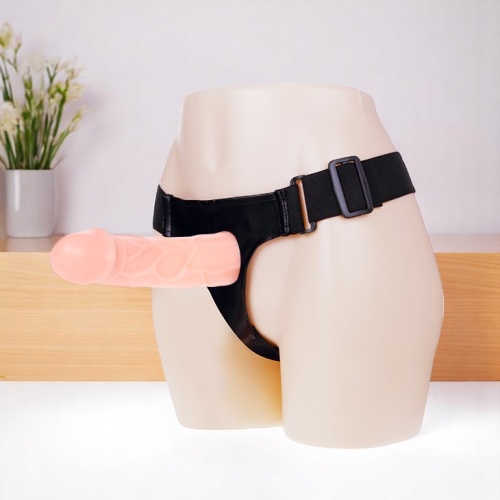Baile İçi Boş 16CM Belden Bağlamalı Penis Gerçekçi Realistik Protez