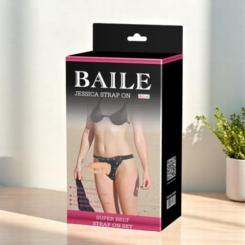 Baile Çift Taraflı Realistik Çatal Protez Strapon Titreşimli Vibratör