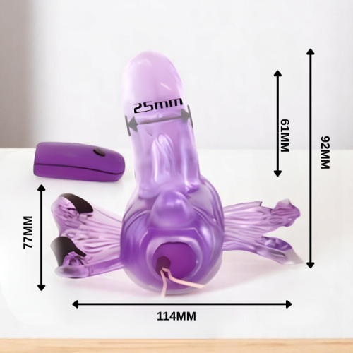 10 Titreşimli Anal Vajinal Vibratör Belden Bağlamalı Dildo Strapon