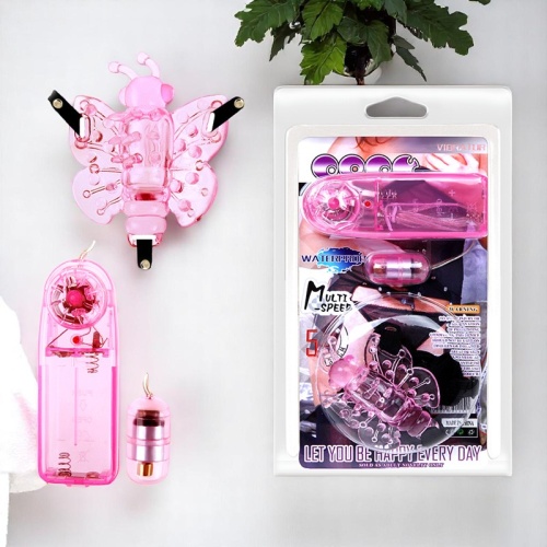 Baıle Klitoral Vajinal Orgazm Vibratörü Titreşimli Strap-on Anal Dildo