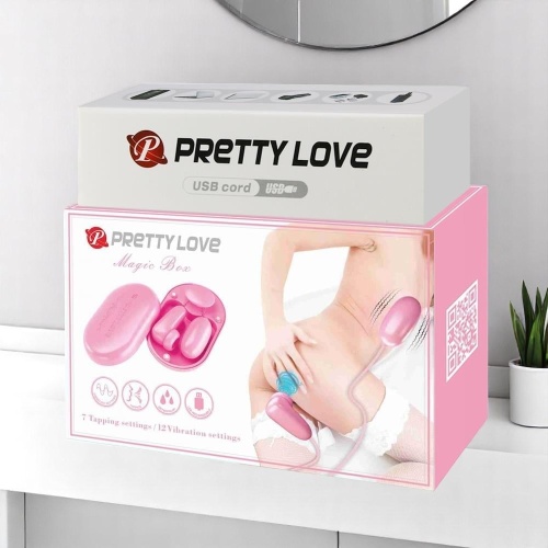 Pretty Love Magic Box Anal ve Vajinal 12 Titreşimli Uyarıcılı Orgazm Topu
