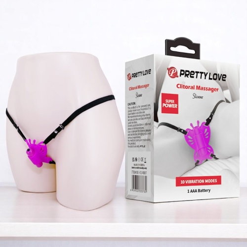 Pretty Love Clitoral Massager Sloane Ultra Güçlü Titreşimli Kelebek Vibratör