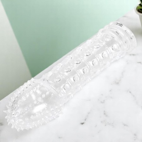 Klitoris Uyarıcı Dildo Silikon Penis Kılıfı
