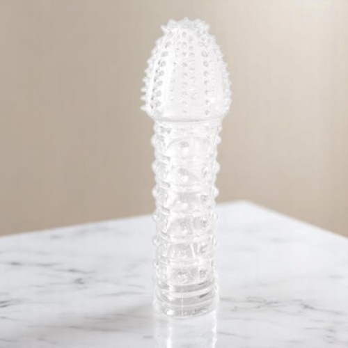 Klitoris Uyarıcı Dildo Silikon Penis Kılıfı