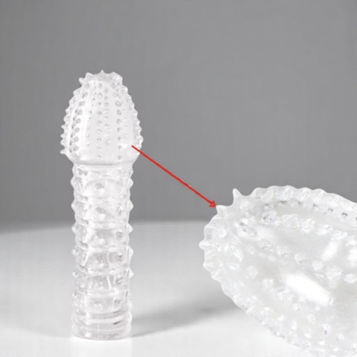 Klitoris Uyarıcı Dildo Silikon Penis Kılıfı