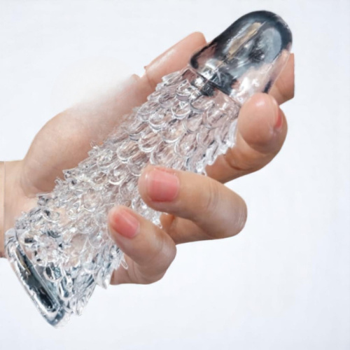Kabartmalı Kristal Görünümlü Güçlü Uyarıcı Peni Kılıfı
